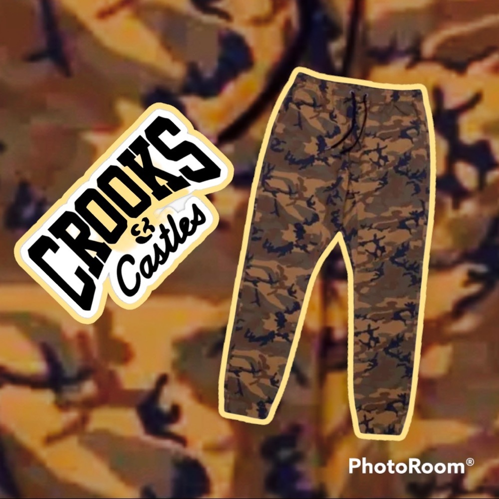 🎯HOST PICK🎯- Crooks&Castles Joggers⛓